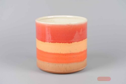 Bild von Blumentopf, Sorbet Ø21.5x H21cm, l'orange