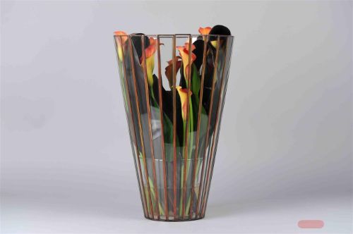 Bild von Laterne, Firepit Ø38x H56cm, kupfer*