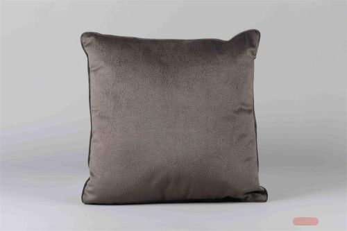 Bild von Kissen, L45 x W45cm - Soft touche, schwarz