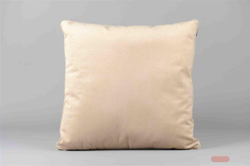 Bild von Kissen, L60 x W60cm - Soft touche, beige