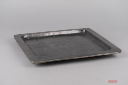 Bild von Schale, Aluminium L41x 41x H2.5cm, schwarz