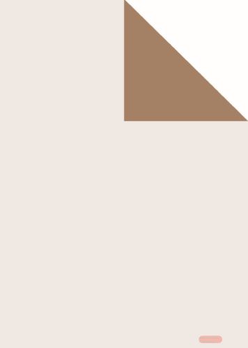 Bild von Bogen 70x 100cm, Uni Duo Perl, weiss/kupfer