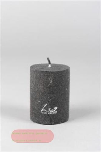 Bild von Velvet Zylinderkerze,   5cm x Ø50mm, beluga