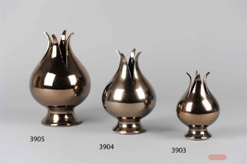 Bild von Vase, Pétale Ø17.5x H26cm, cuivré