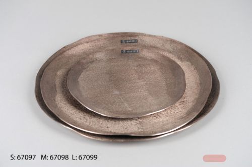 Bild von Rundschale, Alu Ø35x H2cm, copper mink