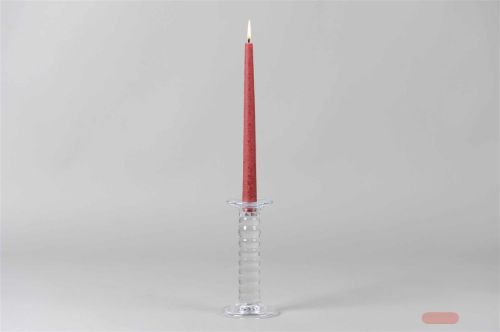 Bild von Kerzenständer, Billow Ø9.7x H19.2cm, glas