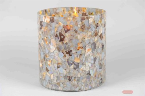Bild von Windlicht, Glas Ø25.5x H28cm, mishmash
