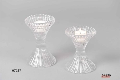 Bild von Kerzenständer, Ø10x H16cm, klarglas*