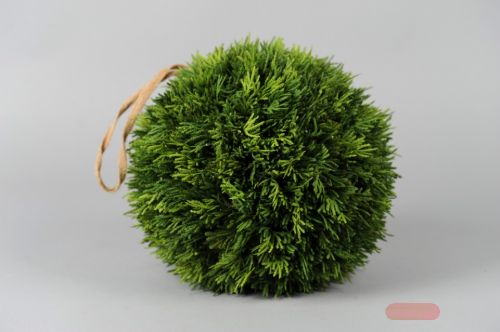 Bild von Deko Kugel, Thuja smaragd 30cm, grün
