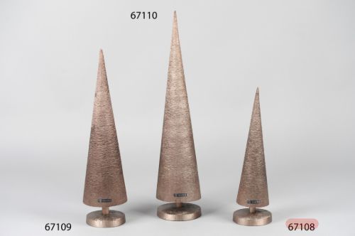 Bild von Kegel, Alu Ø10x H37cm, cooper mink
