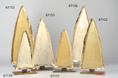 Bild von Tannenbaum, Met.Navidad L19.5x H42.5cm, feliz