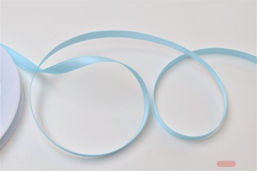 Bild von Band 50m/ 03mm, Double face Satin, h'türkis