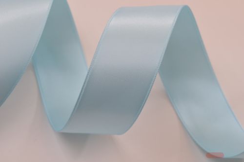 Bild von Band 25m/ 25mm, Double face Satin, h'türkis