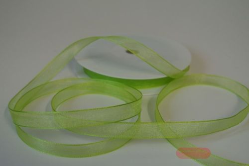 Bild von Band 50m/ 09mm, Organza, pastellgrün
