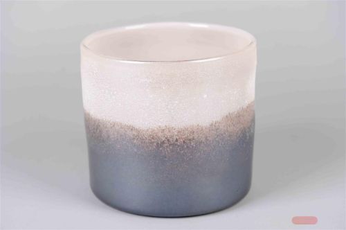 Bild von Windlicht Glas, Earth & Sky Ø20.5x H19cm, blush
