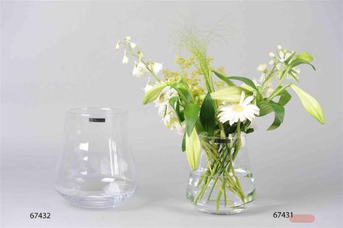 Bild von Glasvase, Eleganza Ø15.5x H17cm, klar