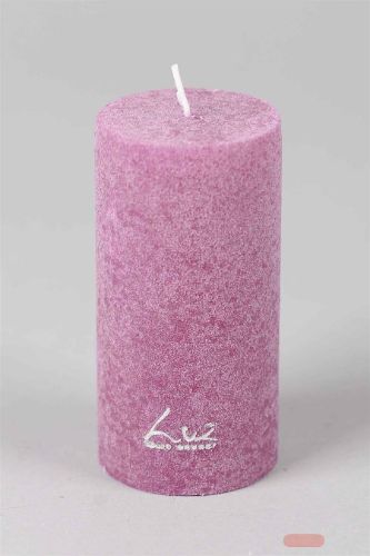 Bild von Velvet Zylinderkerze, 12cm x Ø60mm, grapejuice*