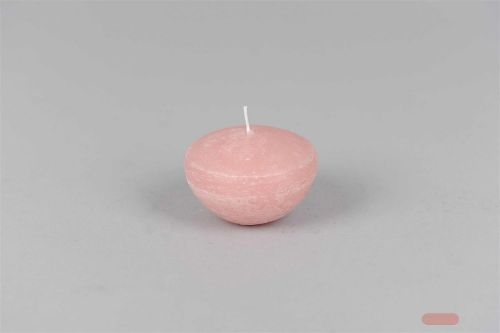 Bild von Schwimmkerze, 5cm x Ø 80mm, altrosé