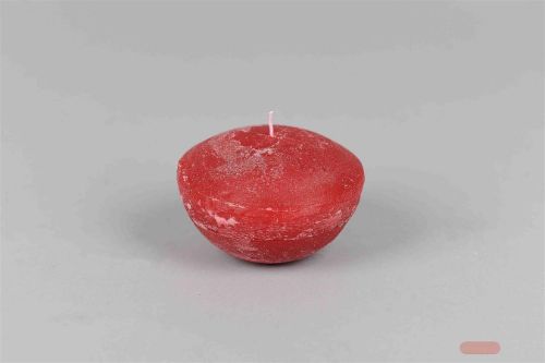 Bild von Schwimmkerze, 7cm x Ø100mm, antikrot