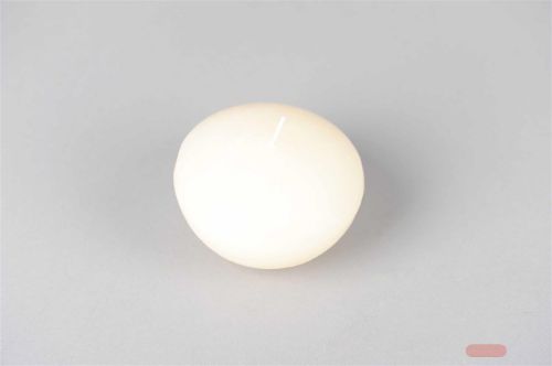 Bild von Schwimmkerze, 7cm x Ø100mm, asper weiss