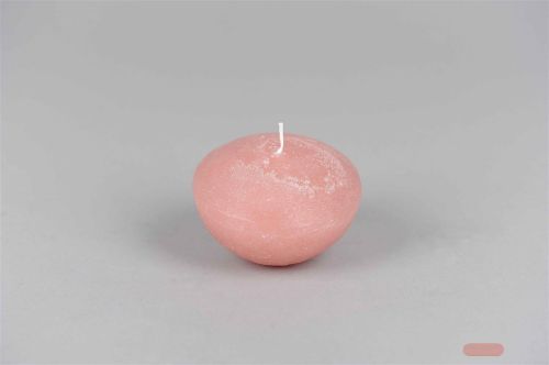 Bild von Schwimmkerze, 7cm x Ø100mm, altrosé