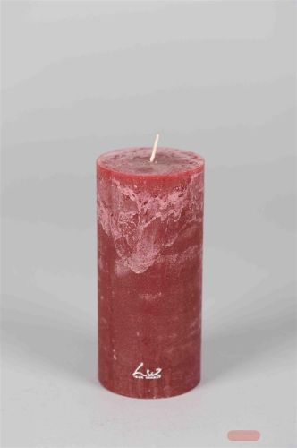 Bild von Rustic Zylinderkerze, 16cm x Ø60mm, chateauneuf