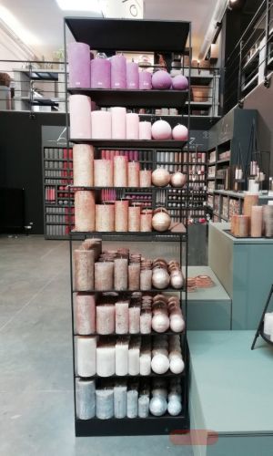 Bild von Ständer, Metall - B59x T39x H100cm, schwarz