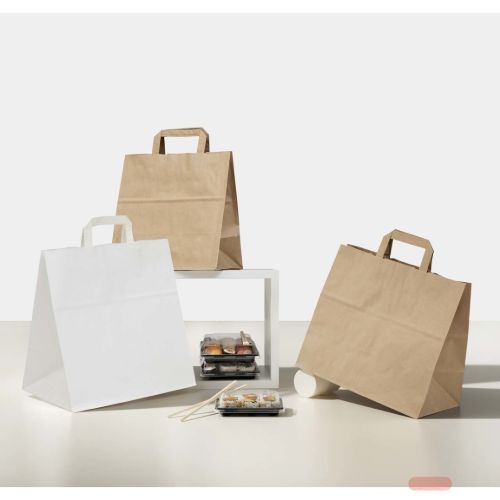 Bild von Tasche, B27+17x H29cm FH - Take Away, braun