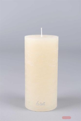 Bild von Rustic Zylinderkerze, 20cm x Ø60mm, asparagus*