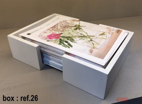 Bild von Prospekt, Glas Werbung, bunt