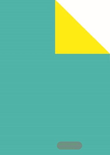 Bild von Bogen 70x 100cm, Uni Perl gestrichen, türkis/gelb*