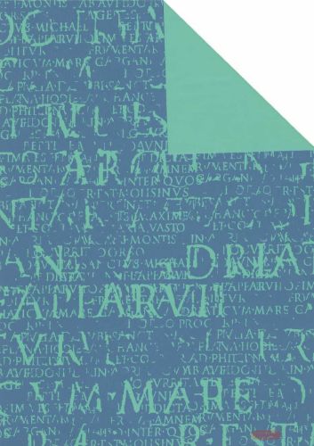 Bild von Bogen 70x 100cm, Epigramm, blau