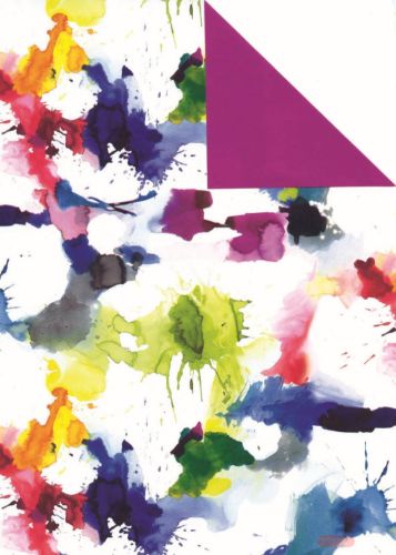 Bild von Bogen 70x 100cm, Madeira Flecken, fuchsia