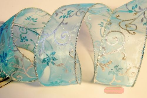 Bild von Band, 10m/ 50mm (Leaffleur), h'blau