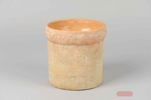 Bild von Blumentopf, Keramik Ø20x H18cm, raw brick