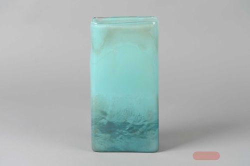 Bild von Glasvase, Secret L15x 8.5x H30cm, lagon