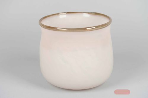 Bild von Glasvase, The new chic Ø21x H20cm, pink