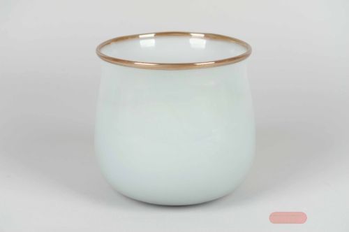 Bild von Glasvase, The new chic Ø21x H20cm, grau-blau*