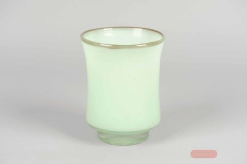 Bild von Glasvase, The new chic Ø16.5x H21cm, grün