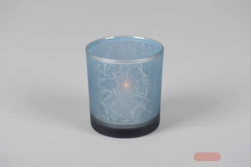 Bild von Votiv, Twiggy - Ø7.3x H8cm, blau*