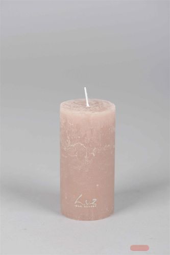 Bild von Rustic Zylinderkerze, 12cm x Ø60mm, portobello