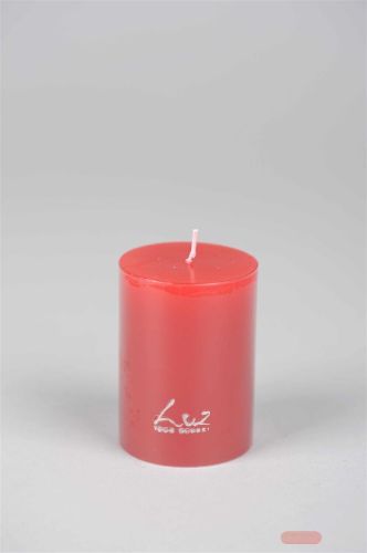 Bild von Kerze Classic, Uni -   8 x Ø 60mm, antikrot