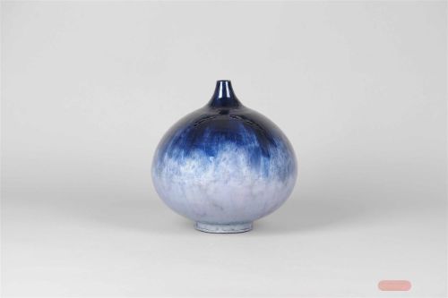 Bild von Vase, Ø30x H29cm, blue belly