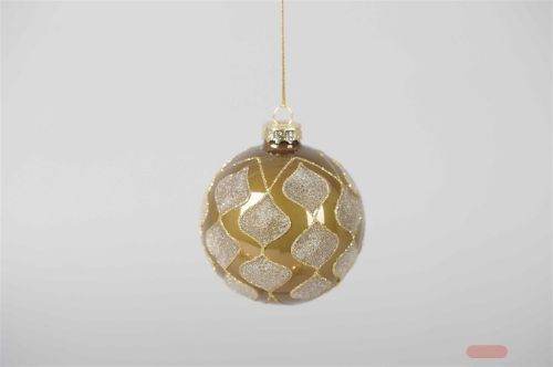 Bild von Weihnachtskugel, Ø8cm, chinese grün