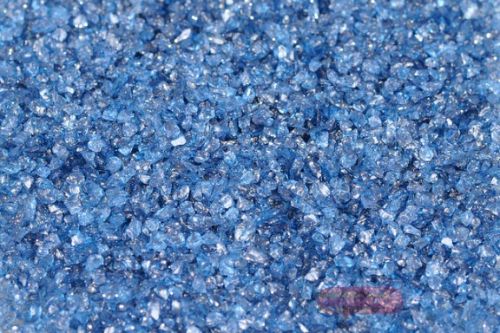 Bild von Glas Körner, 550gr, bijou blue
