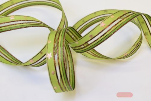 Bild von Band 25m/ 15mm, Org. mit Sternen assy,