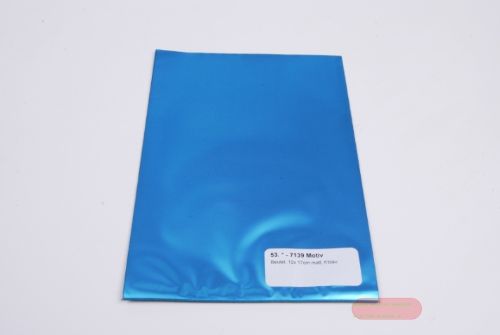 Bild von Beutel, 18x H50cm matt, h'blau