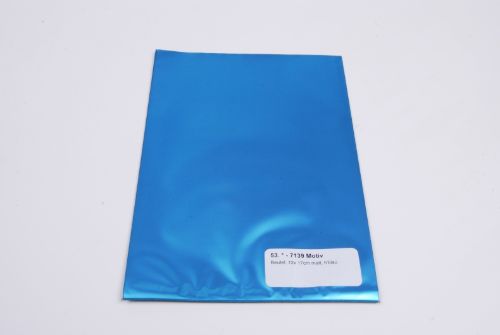 Bild von Flachbeutel, 35x 50cm matt, h'blau