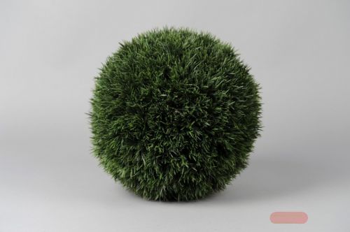 Bild von Deko Kugel, Gras 33cm, grün