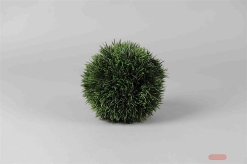 Bild von Deko Kugel, Gras 18cm, grün